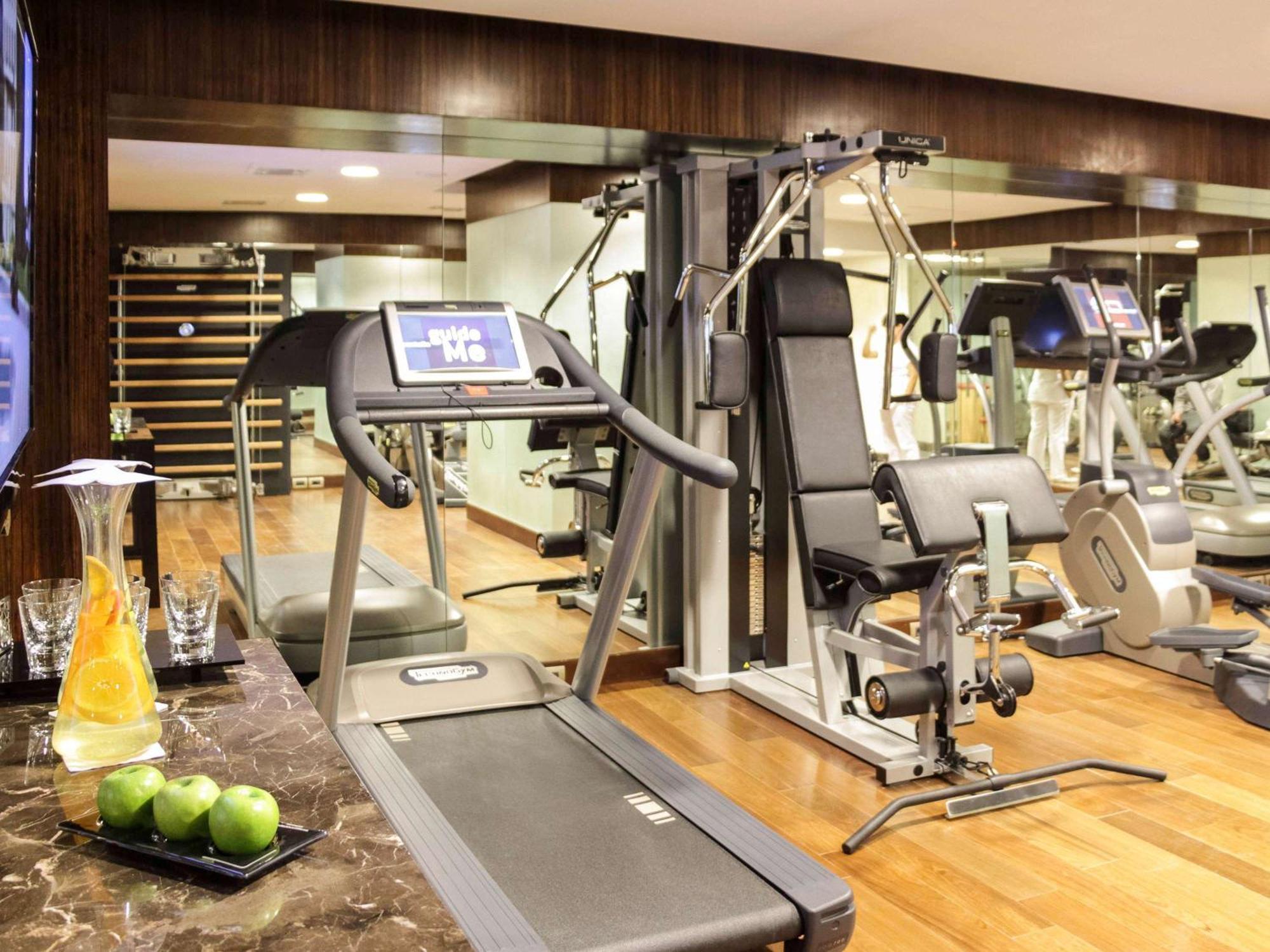 Sofitel Montevideo Casino Carrasco & Spa Εξωτερικό φωτογραφία The gym at the hotel