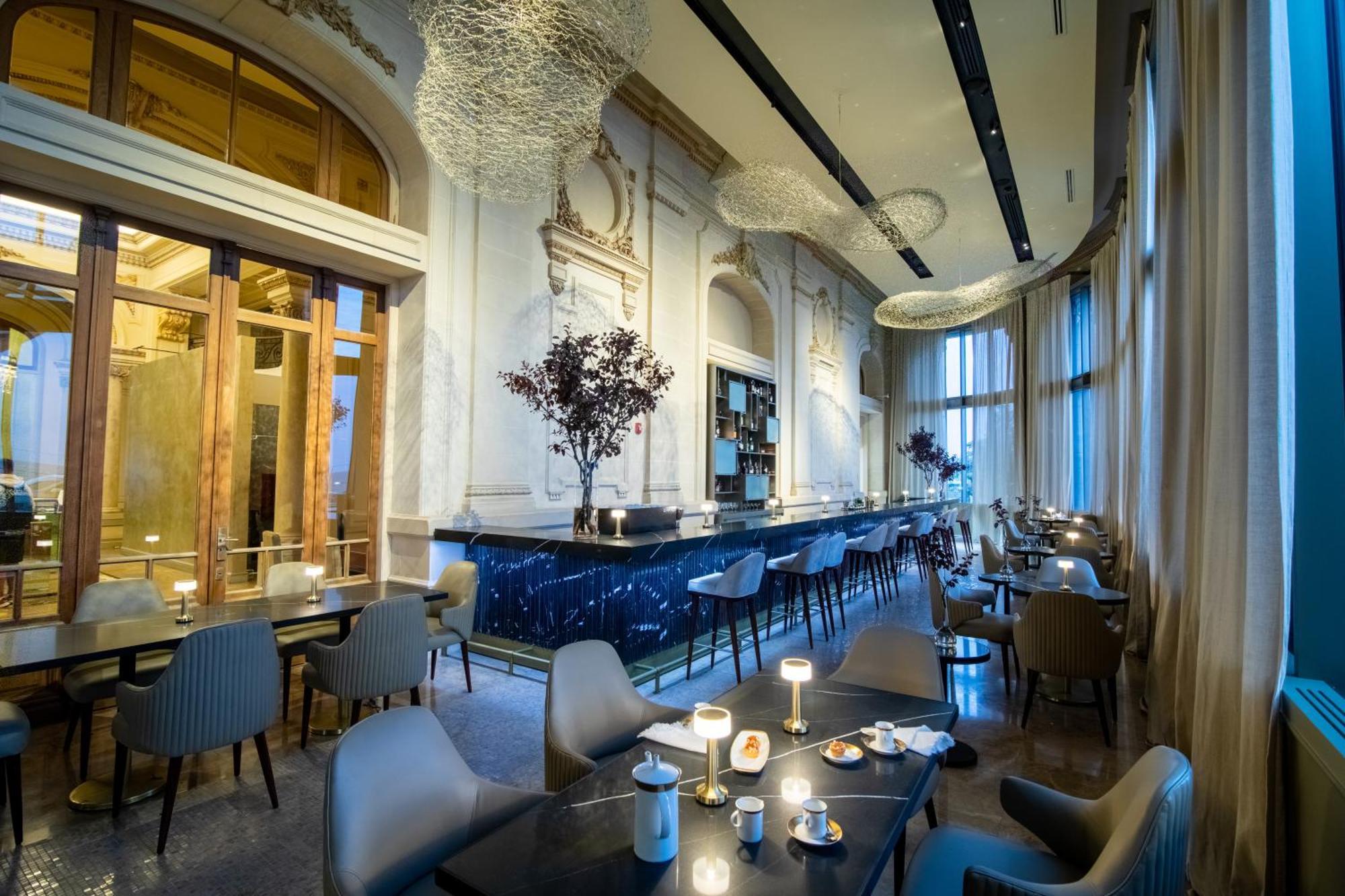 Sofitel Montevideo Casino Carrasco & Spa Εξωτερικό φωτογραφία The interior of the restaurant