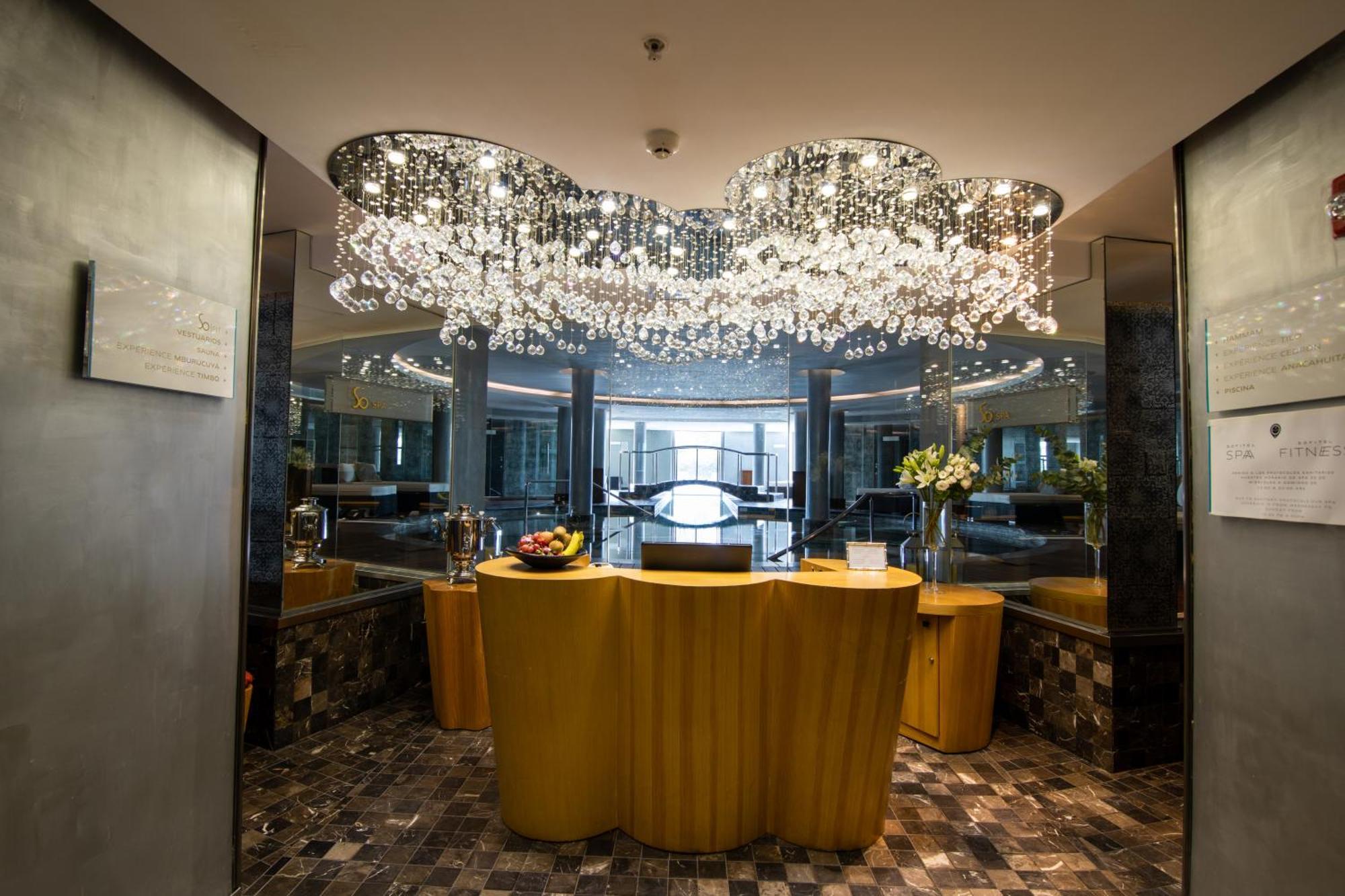 Sofitel Montevideo Casino Carrasco & Spa Εξωτερικό φωτογραφία The lobby of the hotel
